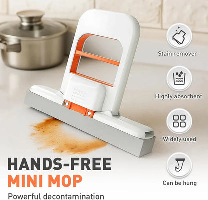 Portable Mini Self Squeezing Wet & Dry Mop