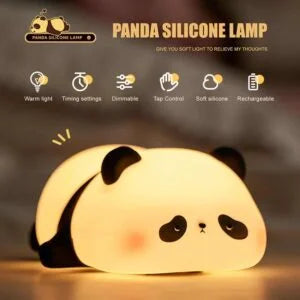Cute Silicone Panda LED Night Light