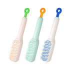Self Cleaning Hair Brush – One-Click Cleaning Telescopic Anti-Static Hair Comb