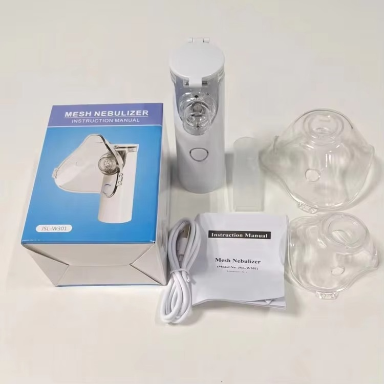 Portable Mesh Nebulizer Kit – Handheld Silent Nebulizer for Adults & Kids