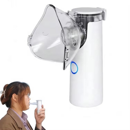 Portable Mesh Nebulizer Kit – Handheld Silent Nebulizer for Adults & Kids
