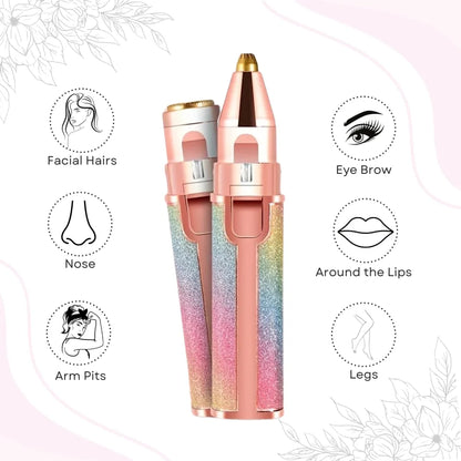 Beauty Glow Power Pack | Blackhead Remover & Eyebrow Trimmer